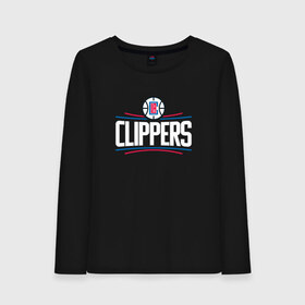 Женский лонгслив хлопок с принтом Los Angeles Clippers в Рязани, 100% хлопок |  | Тематика изображения на принте: angeles | clippers | los | nba | анджелес | баскетбол | клипперс | лос | нба