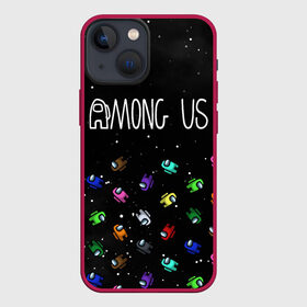 Чехол для iPhone 13 mini с принтом AMONG US в Рязани,  |  | among | among us | amongus | crewmate | game | games | imposter | impostor | logo | амонг | амонг ас | амонгас | игра | игры | импостер | космос | крюмейт | лого | логотип | логотипы | символ | символы