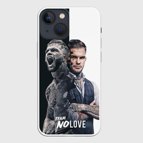 Чехол для iPhone 13 mini с принтом Коди Гарбрандт в Рязани,  |  | cody garbrandt | fight | fight mma | mma | no love | team no love | ufc | ultimate fighting championship | боец мма | боец смешанных боевых искусств | бои без правил | боксер | гарбрандт | кикбоксер | коди гарбрандт | мма | надпись | не