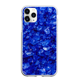 Чехол для iPhone 11 Pro Max матовый с принтом CryStalS в Рязани, Силикон |  | abstraction | blue | crystals | pebbles | shine | stones | structure | texture | абстракция | блеск | галька | камни | кристалы | синий | структура | текстура