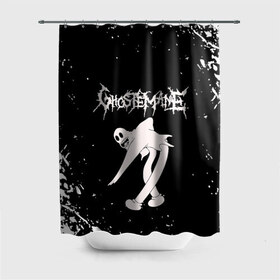 Штора 3D для ванной с принтом GHOSTEMANE в Рязани, 100% полиэстер | плотность материала — 100 г/м2. Стандартный размер — 146 см х 180 см. По верхнему краю — пластиковые люверсы для креплений. В комплекте 10 пластиковых колец | 1930 | blackmage | flesh | ghost | ghoste | ghostemane | ghostman | ghostmane | hexada | kreep | mane | mercury | music | nihil | noise | omnis | parv0 | pouya | rap | suicideboys | venom | гостмейн | гостмэйн