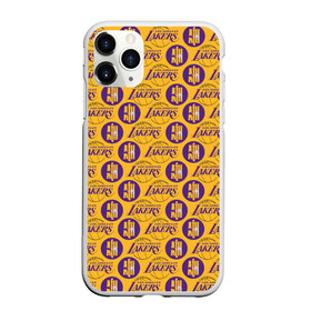 Чехол для iPhone 11 Pro Max матовый с принтом LA LAKERS в Рязани, Силикон |  | bryant | james | jordan | kobe | la lakers | lakers | lebron | nba | баскетбол | брайант | брайнт | джеймс | джордан | коби | леброн | лейкерс | лэйкерс | мамба | нба | черная