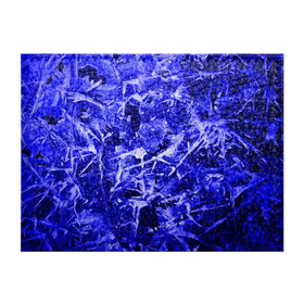 Обложка для студенческого билета с принтом Dark Blue Gan в Рязани, натуральная кожа | Размер: 11*8 см; Печать на всей внешней стороне | abstraction | blue | frost | frozen | ice | shine | surface | texture | абстракция | блеск | замерзший | лед | мороз | поверхность | синий | текстура