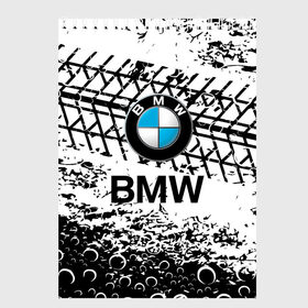 Скетчбук с принтом BMW в Рязани, 100% бумага
 | 48 листов, плотность листов — 100 г/м2, плотность картонной обложки — 250 г/м2. Листы скреплены сверху удобной пружинной спиралью | bmw | bmw performance | m | motorsport | performance | бмв | моторспорт