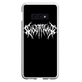 Чехол для Samsung S10E с принтом GHOSTEMANE (НА СПИНЕ) в Рязани, Силикон | Область печати: задняя сторона чехла, без боковых панелей | Тематика изображения на принте: america | eric whitney | ghostemane | trash | usa | америка | сша | треш