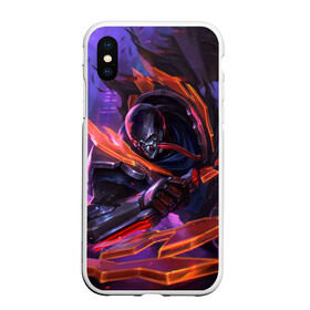 Чехол для iPhone XS Max матовый с принтом Пайк League of legends в Рязани, Силикон | Область печати: задняя сторона чехла, без боковых панелей | game | league of legends | lol | pike | игра | игры | лига легенд | лол | пайк | чемпион | чемпионы