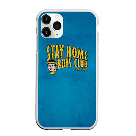 Чехол для iPhone 11 Pro Max матовый с принтом Stay home boys club в Рязани, Силикон |  | bab | rap | sqwoz | sqwoz bab | ауф | ой | реп | репер | рэп | рэпер | сквоз баб | сквозь баб | хип хоп