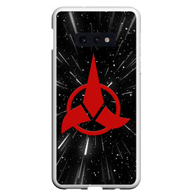 Чехол для Samsung S10E с принтом Klingons Logo (Z) в Рязани, Силикон | Область печати: задняя сторона чехла, без боковых панелей | klingon | klingons | klinzhai | star trek | startrek | азетбур | варак | гаурон | горкон | звездный путь | инопланетная цивилизация | кейлесс незабываемый | клингон | клинжай | кронос | марток | молор | рекло | сомпек