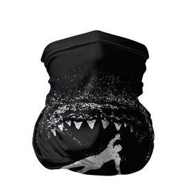 Бандана-труба 3D с принтом Челюсти JAWS в Рязани, 100% полиэстер, ткань с особыми свойствами — Activecool | плотность 150‒180 г/м2; хорошо тянется, но сохраняет форму | 2020 | shark | sharks | акула | акулы | зубы | клыки | мегаладон | меголадон | пиранья | про | фильм | фильм про акул | фильм челюсти | хеллоуин | хэллоуин | челюсти