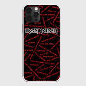 Чехол для iPhone 12 Pro с принтом IRON MAIDEN SONGS (Z) в Рязани, силикон | область печати: задняя сторона чехла, без боковых панелей | dave | iron maiden | murray | music | percy harris | rock | адриан смит | айрон мэйден | брюс дикинсон | дэйв мюррей | железная дева | музик | нико макбрэйн | рок | стив харрис | ужасы | хеви метал | яник герс