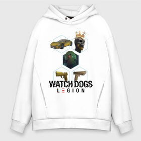 Мужское худи Oversize хлопок с принтом Watch Dogs Legion в Рязани, френч-терри — 70% хлопок, 30% полиэстер. Мягкий теплый начес внутри —100% хлопок | боковые карманы, эластичные манжеты и нижняя кромка, капюшон на магнитной кнопке | action | action adventure | game watch dogs | legion | skull | watch dogs | watch dogs legion | watch dogs mask | ватч догз легион | ватч догс | заставка watch dogs | игра watch dogs | легион | лого | логотип | логотип watch dogs | лондон |