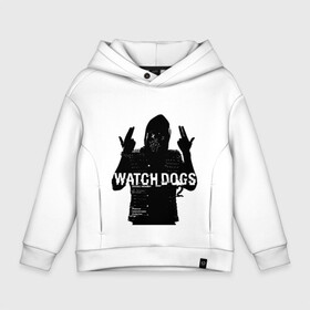 Детское худи Oversize хлопок с принтом Watch dogs 2 (Z) в Рязани, френч-терри — 70% хлопок, 30% полиэстер. Мягкий теплый начес внутри —100% хлопок | боковые карманы, эластичные манжеты и нижняя кромка, капюшон на магнитной кнопке | Тематика изображения на принте: black viceroys | ubisoft montreal | watch dogs | watchdogs | watch_dogs | взлом | делфорд уэйд | дефолт | джей би | джей би маркович | дэмиен брэнкс | клара лилл | куинн | лаки | лис | мститель | пирс | рэймонд кинни | сторожевые п