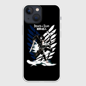 Чехол для iPhone 13 mini с принтом Микаса Аккерман на фоне герба в Рязани,  |  | anime | attack on titan | аниме | армин арлерт | атак он титан | атака на титанов | атака титанов | великаны | гарнизон | колоссальный | леви | легион разведки | лого | манга | микаса аккерман | разведкорпус