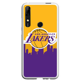 Чехол для Honor P Smart Z с принтом LOS ANGELES LAKERS в Рязани, Силикон | Область печати: задняя сторона чехла, без боковых панелей | Тематика изображения на принте: 24 lakers | kobe bryant | lakers | los angeles lakers | баскетбол. | коби брайант | лос анджелес лейкерс | лосанджелес лейкерс