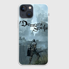 Чехол для iPhone 13 mini с принтом Demons Souls в Рязани,  |  | armor | dark souls | demons souls | dragon | fire | games | knight | namco bandai | nextgen | playstation 5 | praise the sun | ps5 | броня | восславь солнце | дарк соулс | демон соулс | дракон | игры | некстген | огонь | плейстейшен 5 | пс5 | рыцарь | тем