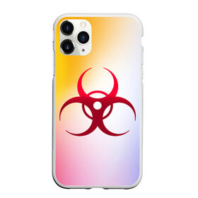 Чехол для iPhone 11 Pro матовый с принтом Biohazard в Рязани, Силикон |  | Тематика изображения на принте: biohazard | ncov2019 | plague inc | virus | вирус | градиент | знак | карантин | ковид | корона | коронавирус | опасность