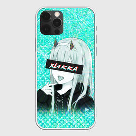 Чехол для iPhone 12 Pro Max с принтом Zero Two Хикка в Рязани, Силикон |  | darling | darling in the franxx | hikka | zero two | вайфу | зеро ту | код 002 | любимый во франксе | франкс | хикка