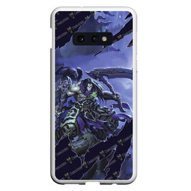 Чехол для Samsung S10E с принтом Darksiders 2 в Рязани, Силикон | Область печати: задняя сторона чехла, без боковых панелей | darksiders 2 | апокалипсиса | всадника | игра | слешер