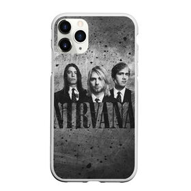 Чехол для iPhone 11 Pro матовый с принтом Нирвана в Рязани, Силикон |  | kurt cobain | nirvana | rock | курт кобейн | нирвана | рок