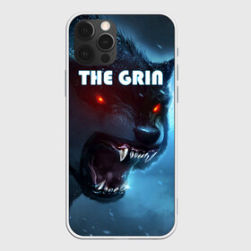 Чехол для iPhone 12 Pro Max с принтом THE GRIN в Рязани, Силикон |  | волк | волк зимой | глаза волка | горящие глаза | неоновый глаза | оборотень | оскал | оскал волка | оскал оборотня