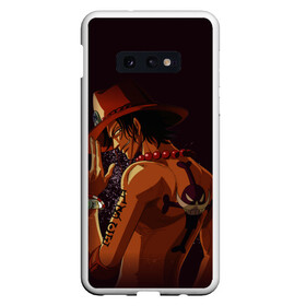 Чехол для Samsung S10E с принтом One Piece Портгас Д Эйс в Рязани, Силикон | Область печати: задняя сторона чехла, без боковых панелей | one piece | аниме | обезьяна д. луффи | портгас д. эйс | туз | эйс огненный кулак