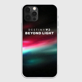 Чехол для iPhone 12 Pro с принтом Destiny 2: Beyond Light в Рязани, силикон | область печати: задняя сторона чехла, без боковых панелей | destiny | logo game | space | warlock | дестини | за гранью света | космические | логотипы игр | планеты | стазис | черный арсенал | шутер | экзо