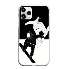 Чехол для iPhone 11 Pro матовый с принтом Сноубордисты в Рязани, Силикон |  | snowboard | snowboarding | sport | борд | горнолыжник | горнолыжный | инь янь | с | с сноубордистами | с сноубордистом | сноуборд | сноубординг | сноубордисты | со сноубордом | спорт | феншуй | экстремальный спорт