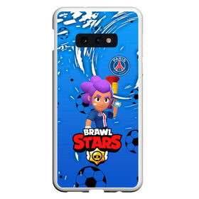 Чехол для Samsung S10E с принтом BRAWL STARS SHELLY \ PSG. в Рязани, Силикон | Область печати: задняя сторона чехла, без боковых панелей | Тематика изображения на принте: 8 bit | amber | brawl stars | crow | gale | leon | max | mecha | mecha crow | mr.p | psg | sally leon | shark | shelly | tara | virus 8 bit | werewolf leon | акула | амбер | берли | бравл старс | ворон | макс | оборотень | псж | шелли