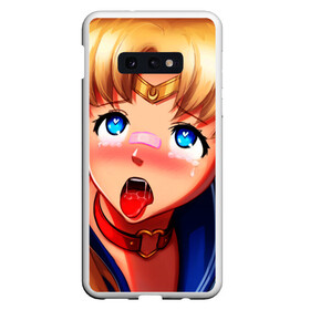 Чехол для Samsung S10E с принтом SAILOR MOON AHEGAO в Рязани, Силикон | Область печати: задняя сторона чехла, без боковых панелей | ahegao | anime | sailor moon | sailor moon ahegao | аниме | ахегао | сейлор мун | сейлор мун ахегао | сэйлор мун