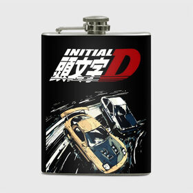 Фляга с принтом Initial D (Z) в Рязани, металлический корпус | емкость 0,22 л, размер 125 х 94 мм. Виниловая наклейка запечатывается полностью | Тематика изображения на принте: anime | deja vu | initial | initial d | manga | street | z | аниме | гонки | инециал ди | инициал д | инициал ди | манга | машины | такуми фудзивара | уличные