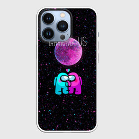 Чехол для iPhone 13 Pro с принтом Among Us Love в Рязани,  |  | among us | impostor | space mafia | sus.puffballs united | амонг ас | игра | импостор | инопланетяне | инопланетянин | маска | новогодний амонг ас | среди нас | эмонг ас | эмонг эс