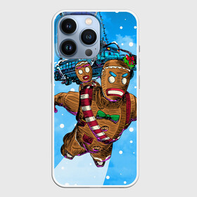 Чехол для iPhone 13 Pro с принтом Пряничный человек в Рязани,  |  | 2020 | 2021 | christmas | cookie | dabb | epic games | fortnite | gingerbread man | new year | santa clause | skin | year | год | даб | дэб | игры | новогодний | новый год | печенье | пряник | пряничный человечек | рождество | санта клаус | скин | фортнай