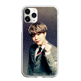 Чехол для iPhone 11 Pro матовый с принтом BTS. Jimin в Рязани, Силикон |  | jimin | k pop | молодость | музыка | пак чи mин | поп коллектив | южнокорейский певец