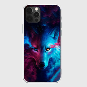 Чехол для iPhone 12 Pro Max с принтом ЗВЕЗДНЫЙ ВОЛК в Рязани, Силикон |  | animals | hunter | sky | stars | wolf | волк | вселенная | голова | звезды | звери | космос | красиво | магия | мощь | небо | сила | хищник