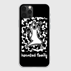 Чехол для iPhone 12 Pro с принтом Haunted Family / Kizaru в Рязани, силикон | область печати: задняя сторона чехла, без боковых панелей | Тематика изображения на принте: born to trap | ghost | haunted family | кизару | хорошая работа олег