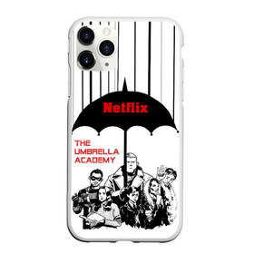 Чехол для iPhone 11 Pro матовый с принтом The Umbrella Academy Season 3 в Рязани, Силикон |  | netflix | rain | superheroes | the umbrella academy | tv series | umbrella | академия амбрелла | дождь | зонтик | нетфликс | сериал | супергерои