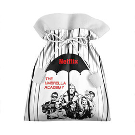 Подарочный 3D мешок с принтом The Umbrella Academy Season 3 в Рязани, 100% полиэстер | Размер: 29*39 см | netflix | rain | superheroes | the umbrella academy | tv series | umbrella | академия амбрелла | дождь | зонтик | нетфликс | сериал | супергерои