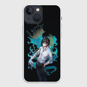 Чехол для iPhone 13 mini с принтом Дэви Хан в Рязани,  |  | anime | mad cow dae wi | mi ra yu | mira yu | mo ri jin | mori jin | the god of high school | аниме | бог старшей школы | боевые искусства | дэви хан | мира ю | мори джин | фантастика | фэнтези | экшен