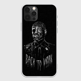 Чехол для iPhone 12 Pro Max с принтом Back to work в Рязани, Силикон |  | br ba | breaking bad | gus | gustavo fring | heisenberg | jesse pinkman | los pollos hermanos | vdzagmar | walter white | во все тяжкие | гус | густаво фринг | джесси пинкман | уолтер уайт | хайзенберг