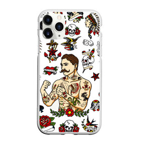 Чехол для iPhone 11 Pro Max матовый с принтом HIPSTER TATTOO в Рязани, Силикон |  | hipsters | tattoo | девушка в тату | птицы | тату | усы | хипстер | хипстеры | черепа и розы | черепа и цветы | чёрная пантера | чувак | это борода. | я есть стиль