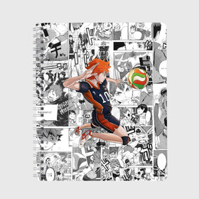 Тетрадь с принтом Хината Се Haikyu! в Рязани, 100% бумага | 48 листов, плотность листов — 60 г/м2, плотность картонной обложки — 250 г/м2. Листы скреплены сбоку удобной пружинной спиралью. Уголки страниц и обложки скругленные. Цвет линий — светло-серый
 | волейбол | карасуно | манга | мяч | хината се