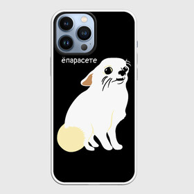 Чехол для iPhone 13 Pro Max с принтом ёпарасете в Рязани,  |  | baby | dog | emoji | lol | what | белая собака | в смысле | взгляд | глаза | домашние животные | животные | малыш | мем | мордочка | мультяшный | пёсик | прикол | проблемы | собака | собака мем | собачка | чихуахуа