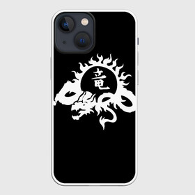 Чехол для iPhone 13 mini с принтом Ребёнок на китайском в Рязани,  |  | восток. | драконы | иероглифы | китайский иероглиф | солнце | татуировки