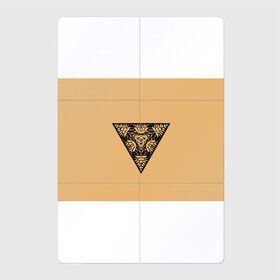 Магнитный плакат 2Х3 с принтом Магический треугольник-оберег в Рязани, Полимерный материал с магнитным слоем | 6 деталей размером 9*9 см | знаки | оберег | символика | симметрия | талисман | татуировки. | треугольник | узоры