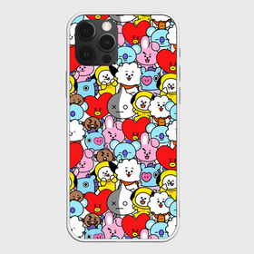 Чехол для iPhone 12 Pro Max с принтом BT21 BTS в Рязани, Силикон |  | army | bt 21 | bt21 | bts | chimmy | cooky | koya | mang | rj | shooky | tata | van | арджей | бт21 | бтс | ван | коя | куки | манг | тата | чими | шоки