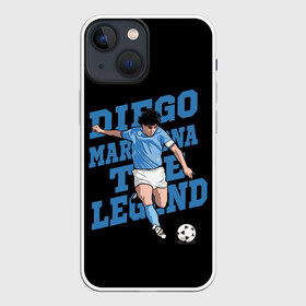 Чехол для iPhone 13 mini с принтом Diego Maradona в Рязани,  |  | 10 | 1960 | 2020 | argentina | barcelona | diego | football | legend | leo | lionel | maradona | messi | retro | rip | soccer | аргентина | барселона | бога | диего | легенда | лионель | марадона | месси | мяч | ретро | рука | форма | футбол