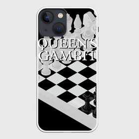 Чехол для iPhone 13 mini с принтом Ход Королевы в Рязани,  |  | beth harmon | chess | queens gambit | the queens gambit | аня тейлор джой | бет хармон | нетфликс | ход королевы | шахматы