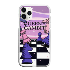 Чехол для iPhone 11 Pro матовый с принтом The Queens Gambit в Рязани, Силикон |  | beth harmon | chess | queens gambit | the queens gambit | аня тейлор джой | бет хармон | нетфликс | ход королевы | шахматы