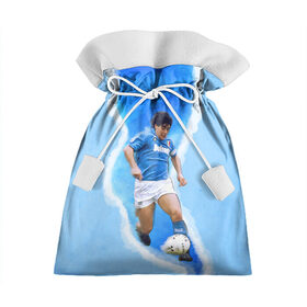 Подарочный 3D мешок с принтом Диего Армандо в Рязани, 100% полиэстер | Размер: 29*39 см | Тематика изображения на принте: 10 номер | diego | football | maradona | maradonna | арегнтина | бога | диего | марадона | марадонна | ретро | рука | сборная аргентины | футбол | футболист