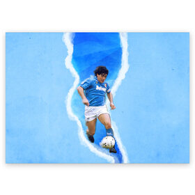 Поздравительная открытка с принтом Диего Армандо в Рязани, 100% бумага | плотность бумаги 280 г/м2, матовая, на обратной стороне линовка и место для марки
 | 10 номер | diego | football | maradona | maradonna | арегнтина | бога | диего | марадона | марадонна | ретро | рука | сборная аргентины | футбол | футболист